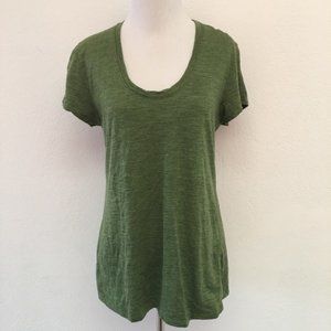 Ibex Women’s Scoop Neck Wool T Shirt Size L
